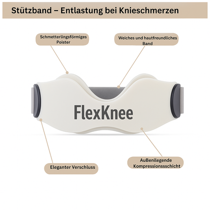 FlexKnee™ Stützband – Sofortige Entlastung bei Knieschmerzen