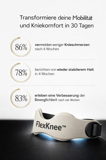FlexKnee™ Stützband – Sofortige Entlastung bei Knieschmerzen